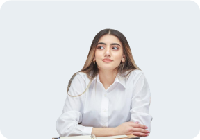 Young expressive woman posing